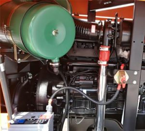 diesel driven air compressor